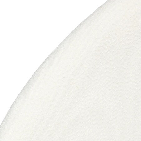 Zagłówek do łóżka bouclé kremowy Masina 160x130 cm