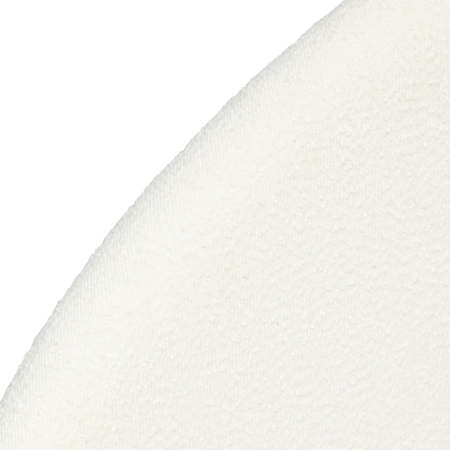 Zagłówek do łóżka bouclé kremowy Masina 160x130 cm