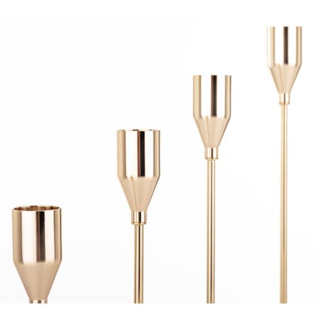 Świecznik 4 szt. 8 cm CHASE