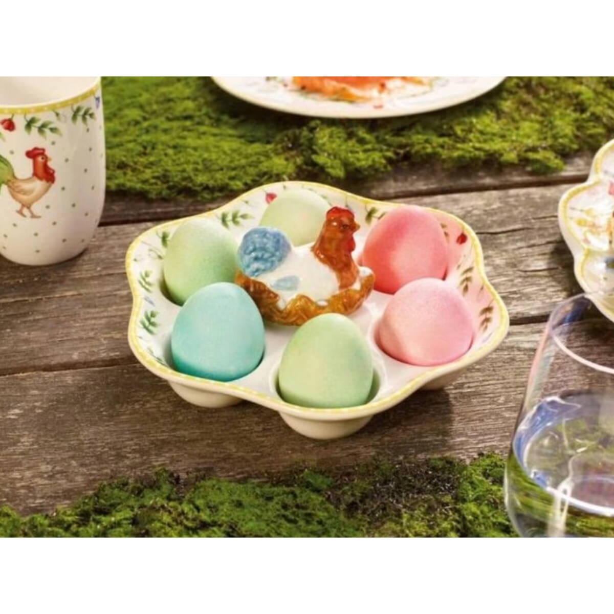 Talerz na jajka Kogut & Kura Spring Awakening, 20 cm, Villeroy & Boch