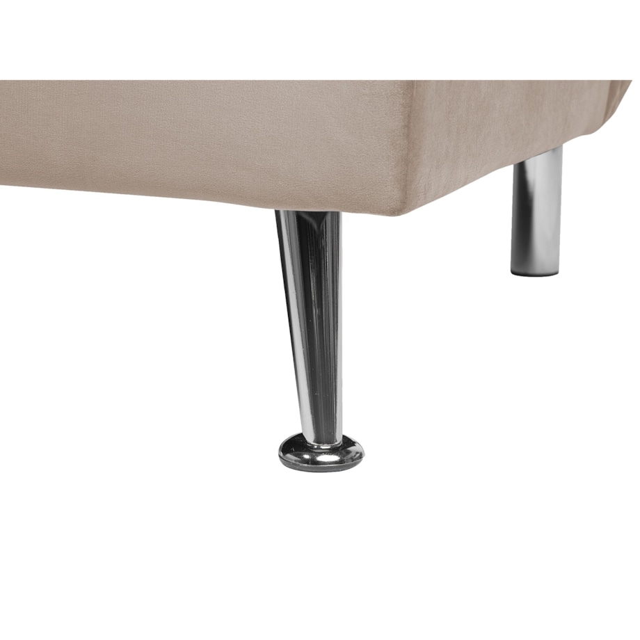 Sofa rozkładana beżowa HASLE