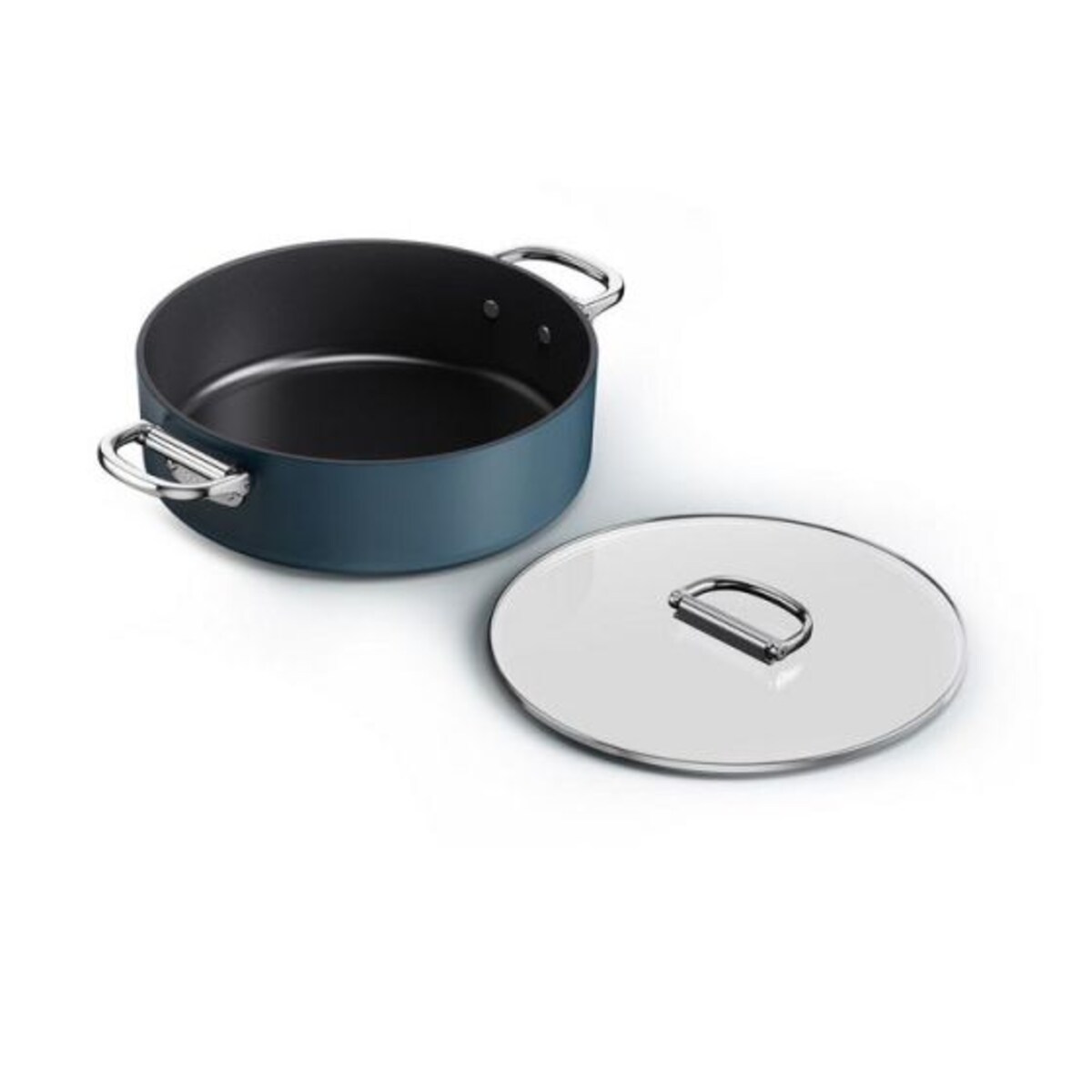 Niski garnek (28 cm) + pokrywka Space Joseph Joseph
