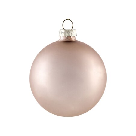 Zestaw 35 bombek FROSTING Szkło Kolorowy