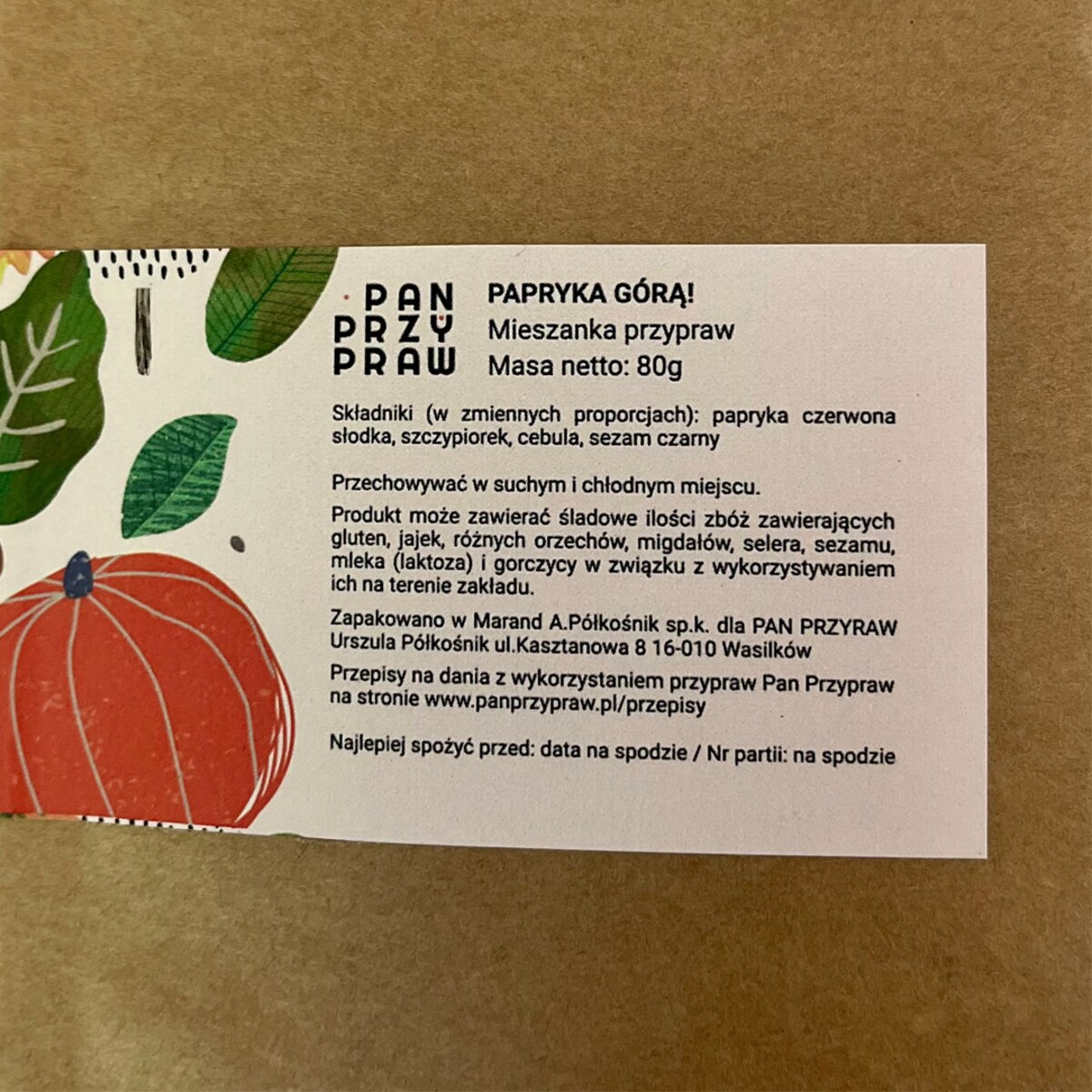 Papryka Górą! – Refill