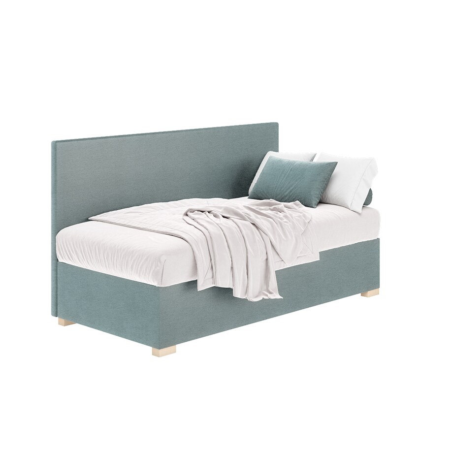 Mesonica Łóżko Cozi, błękitne, 90x200