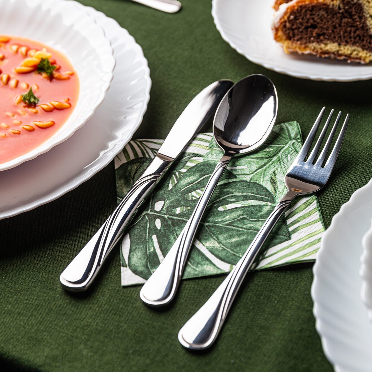 Kinghoff Sztućce 24 Elem. Połysk Kh-1342