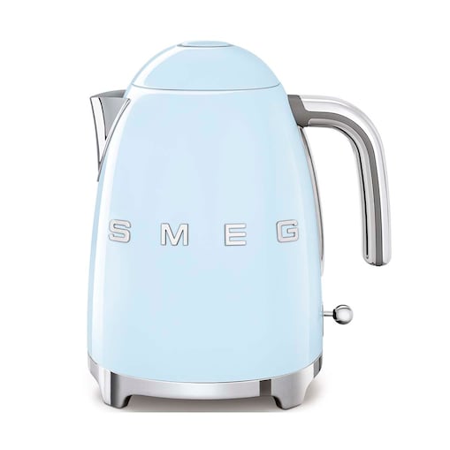 Czajnik elektryczny pastelowy błękit 50's Style, 1700 ml, SMEG