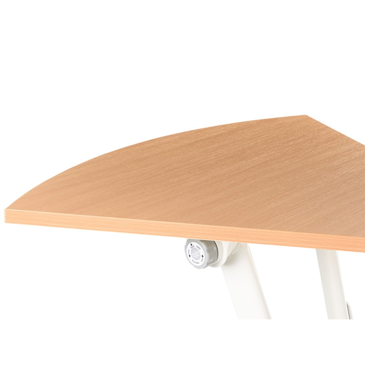 Składany moduł narożny biurka BENDI Brązowy 90 cm 64 cm