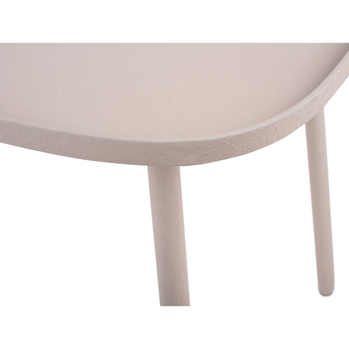 Stolik kawowy metalowy BOAZ, wys. 43 cm