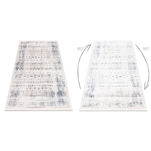 Dywan DISTIN 0833A granatowy / niebieski / 120x170 cm