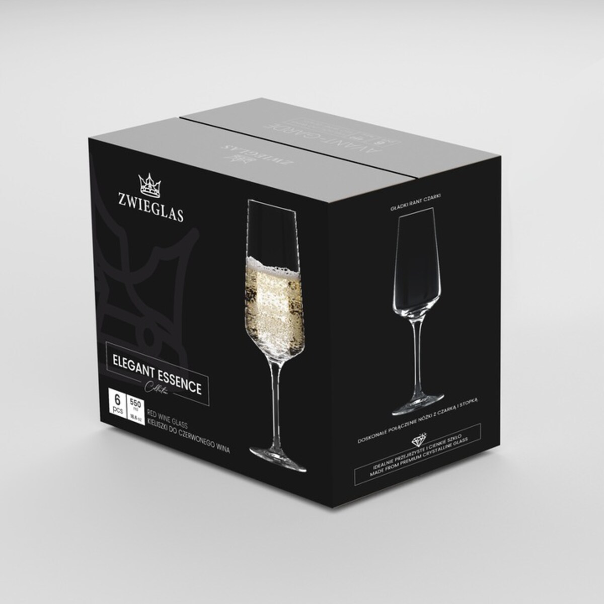 Kieliszki do szampana ZWIEGLAS by Krosno komplet 6szt 200ml