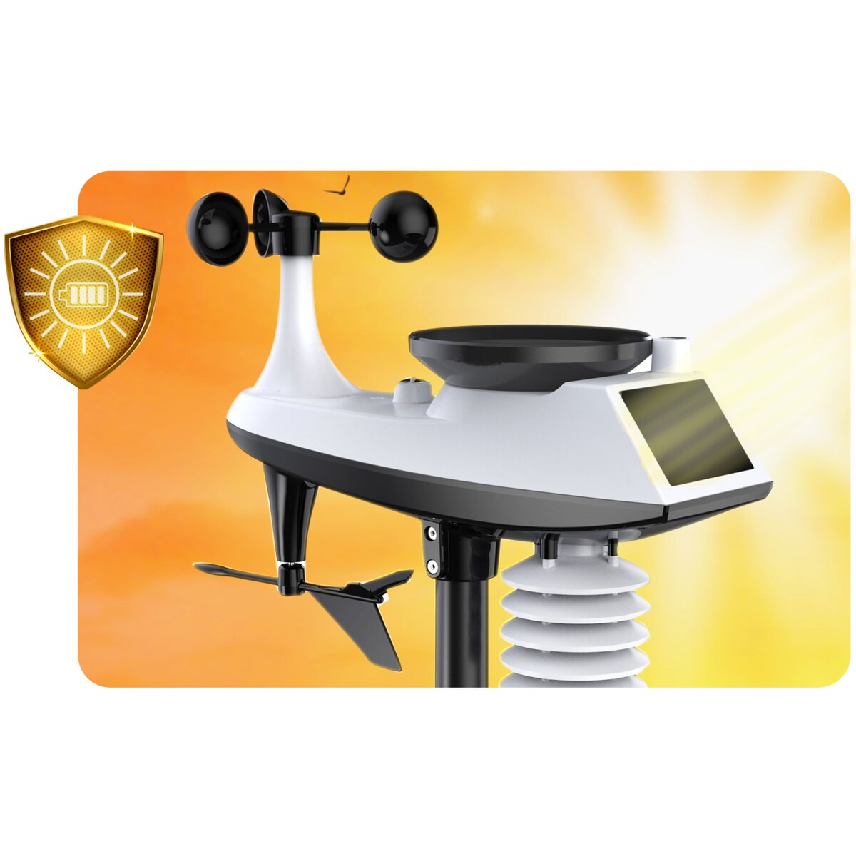 Bezprzewodowa stacja pogody pogodowa Berdsen