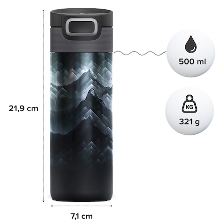 Kubek termiczny 500 ml (Mountains) Etna Kambukka