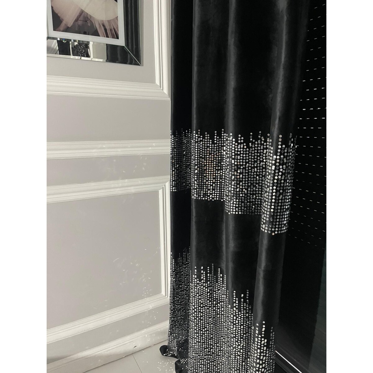 zasłona welurowa "glamour 2