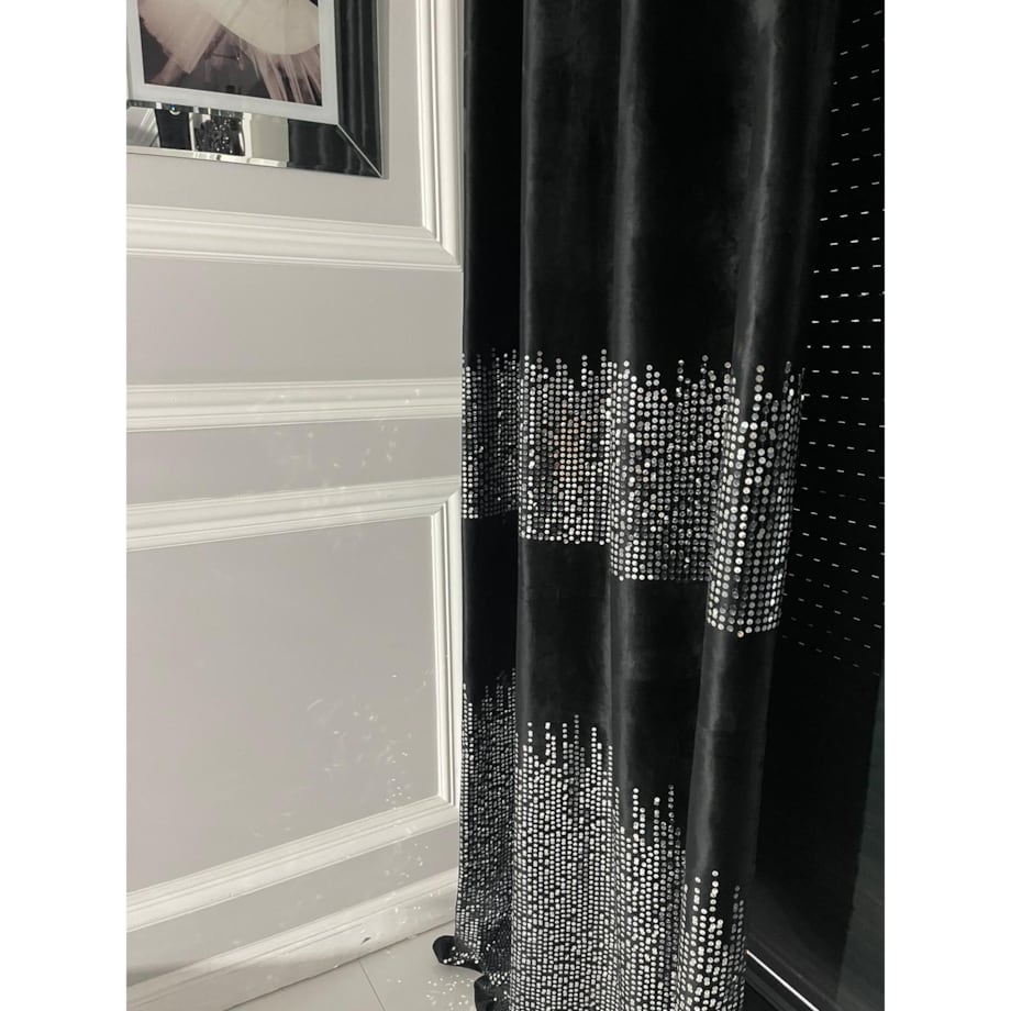 zasłona welurowa "glamour 2