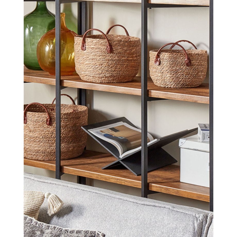 Zestaw 3 koszy z trawy morskiej naturalny SAYJAR