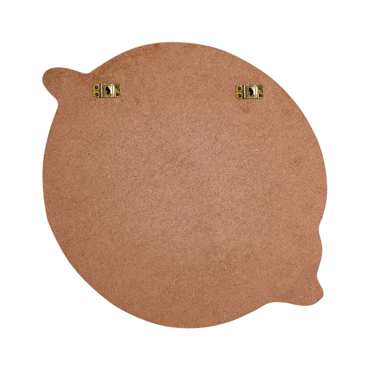 Lustro ścienne BORITI 51 cm 40 cm Bawełna Biały