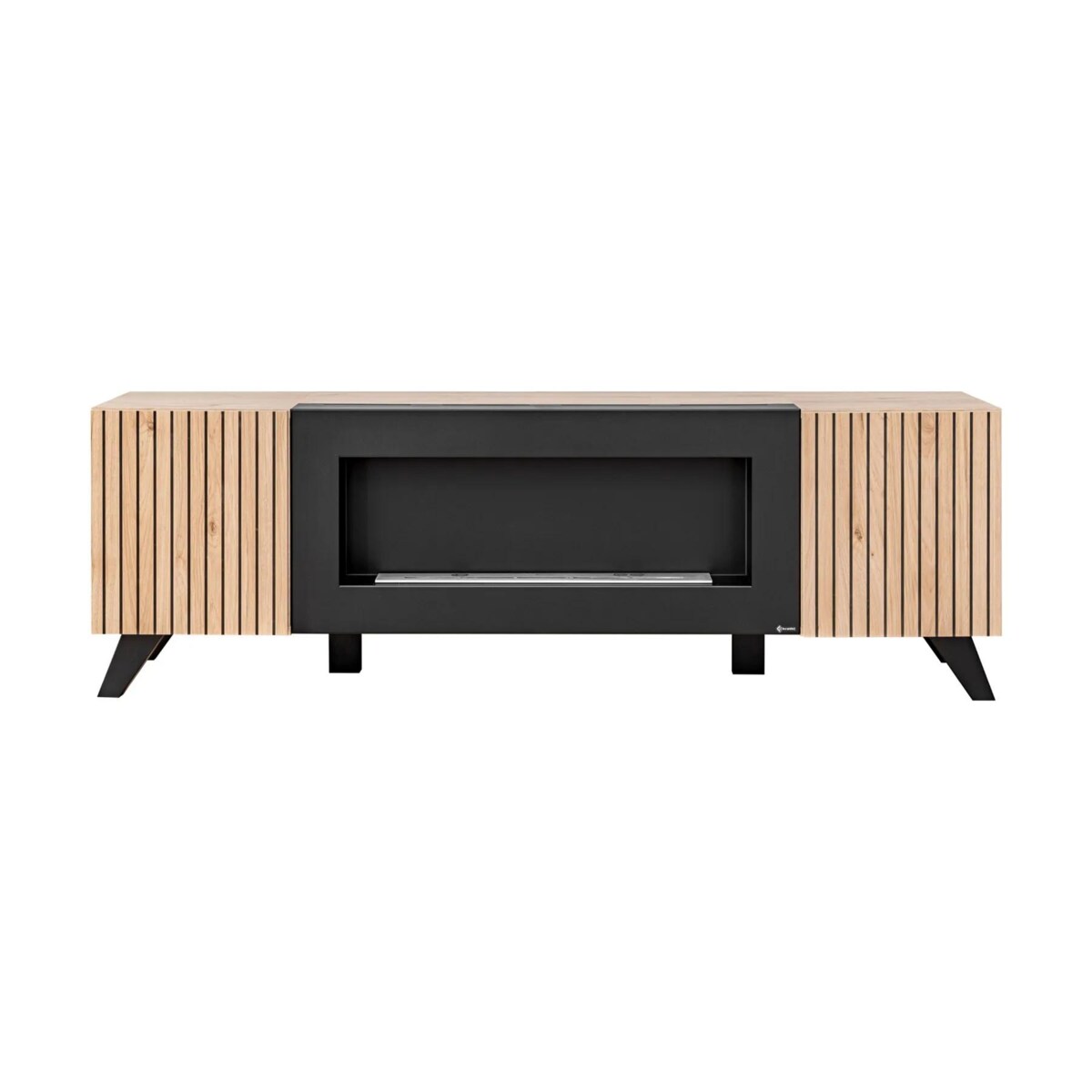 Stolik RTV LIAM 160 hickory jackson z biokominkiem