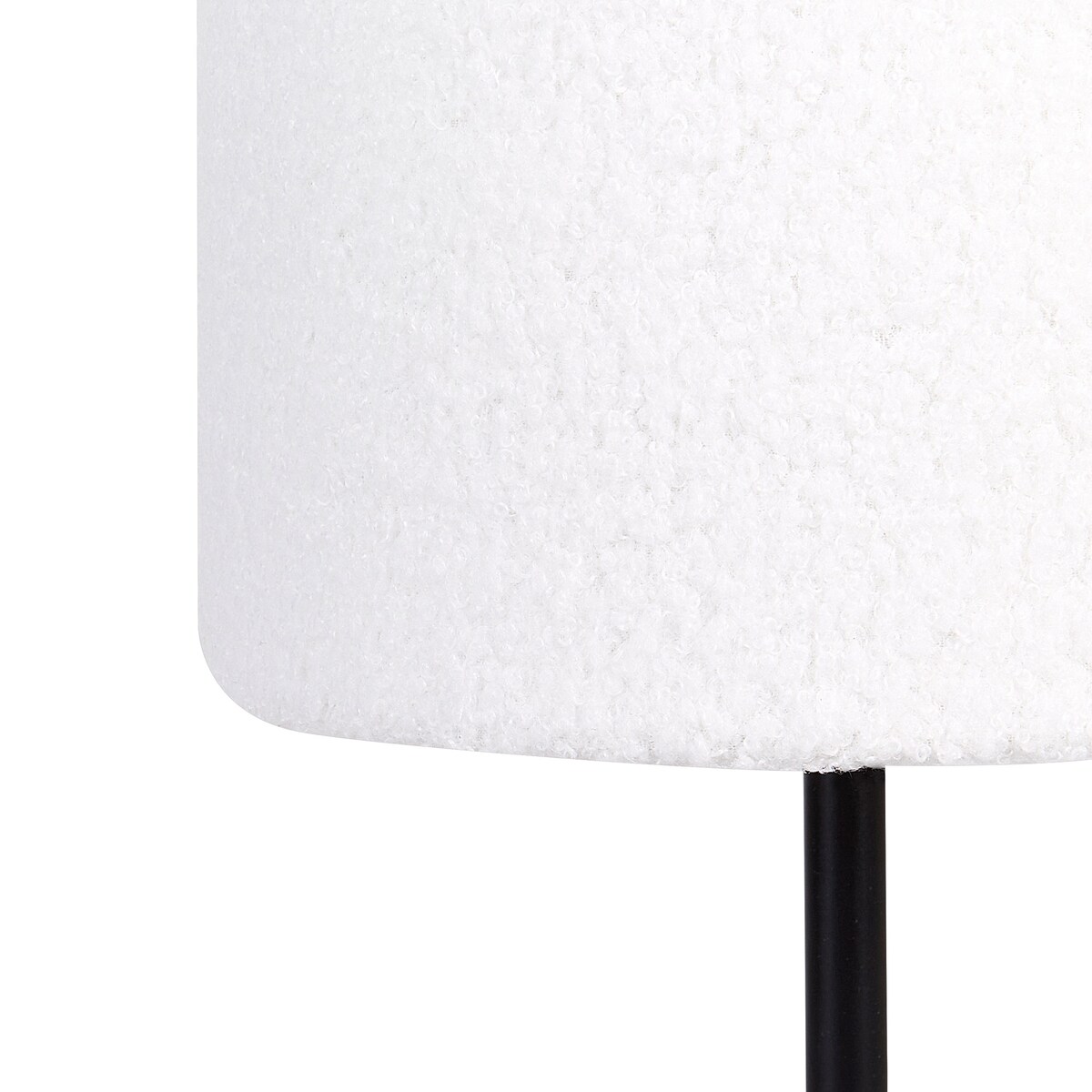 Lampa stołowa VINAZCO Boucle Biały