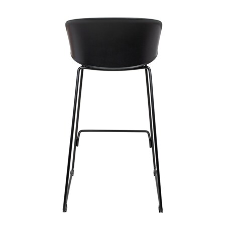 Krzesło barowe ALTOPC-163.H66 do kuchni loft czarne