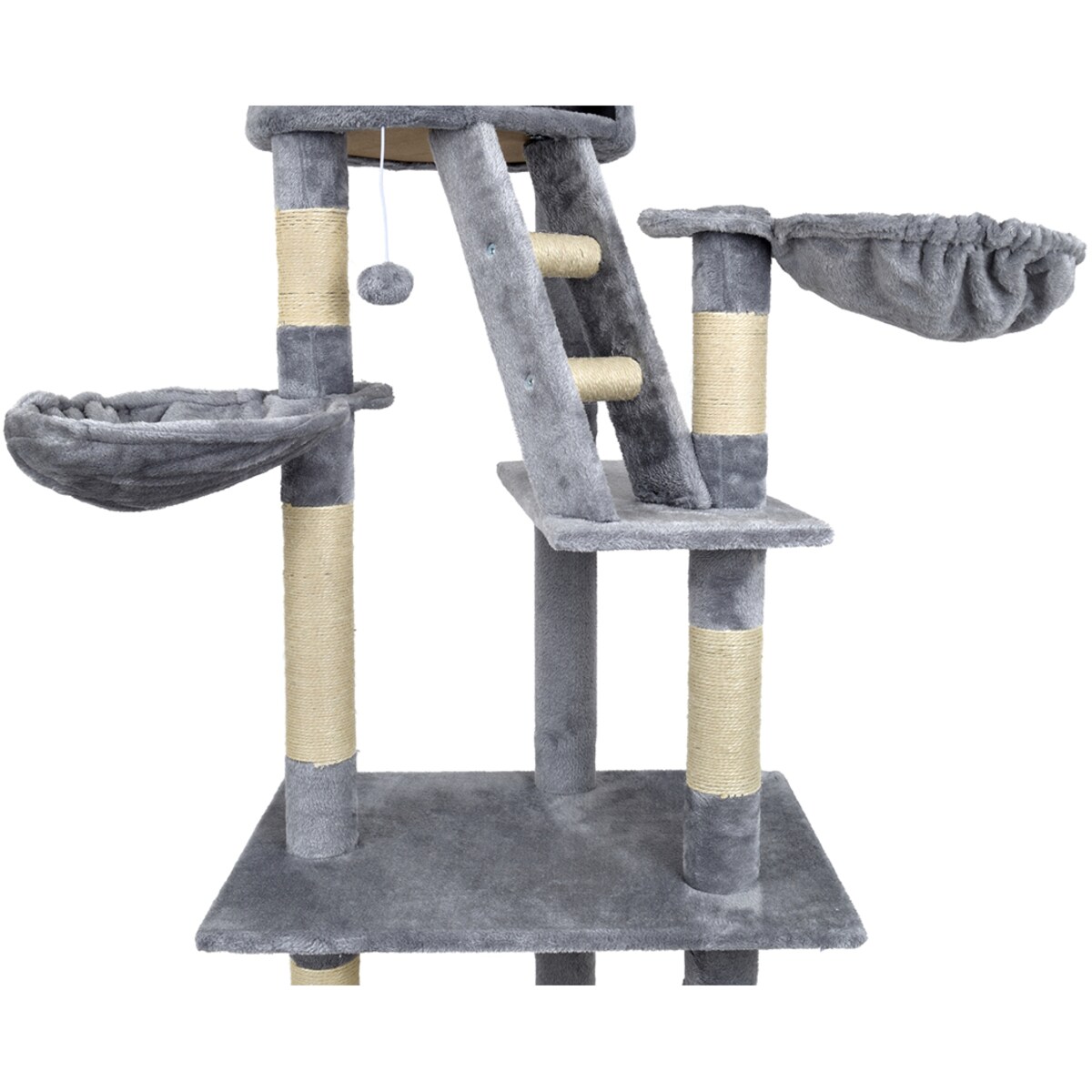 Wysoki Drapak dla kota legowisko wieża Funfit Home&Office 275cm