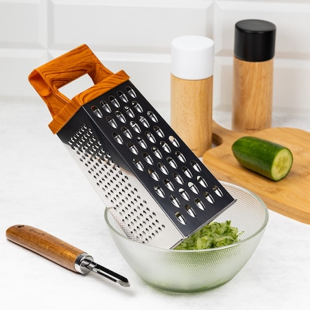 Tarka 4-krawedziowa do warzyw warzyw sera czekolady 23cm KINGHOFF