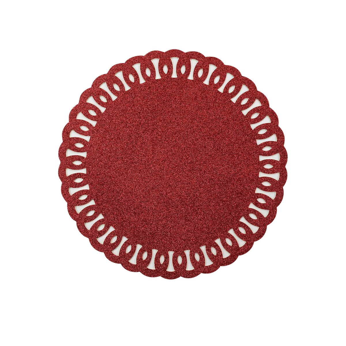 Podstawka pod talerz, brokatowa, Ø 38 cm