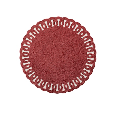 Podstawka pod talerz, brokatowa, Ø 38 cm