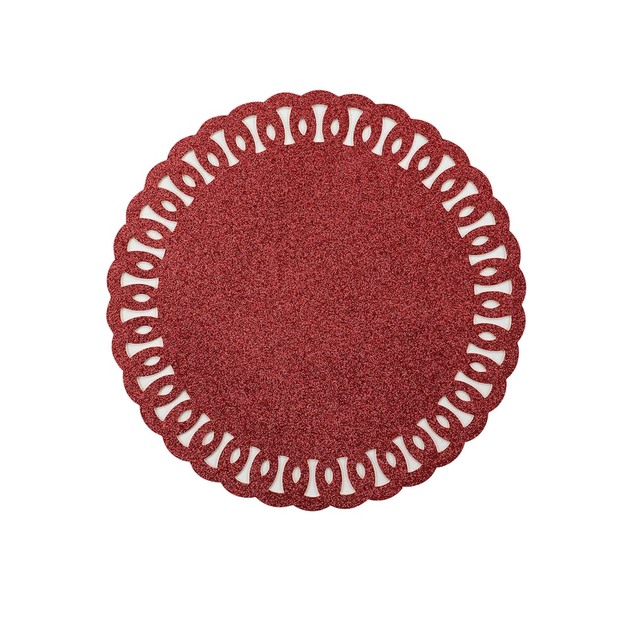 Podstawka pod talerz, brokatowa, Ø 38 cm