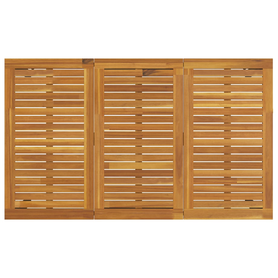 vidaXL Zestaw obiadowy do ogrodu 5-częściowy z litego drewna akacjowego i metalu