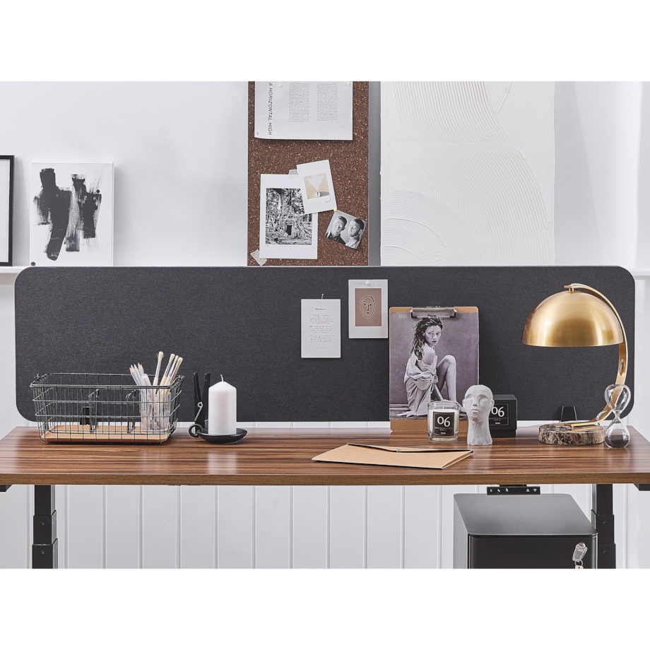 Przegroda biurkowa 160 x 40 cm Różne rozmiary