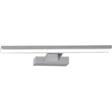 Kinkiet LAMPA ścienna SHINE ML028 Milagro metalowa OPRAWA LED 7W 4000K nad lustro do łazienki galeryjka IP44 chrom