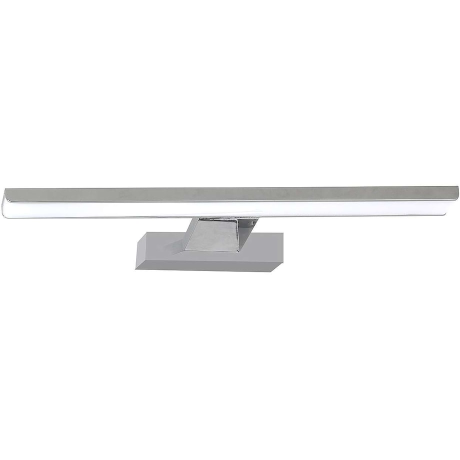Kinkiet LAMPA ścienna SHINE ML028 Milagro metalowa OPRAWA LED 7W 4000K nad lustro do łazienki galeryjka IP44 chrom