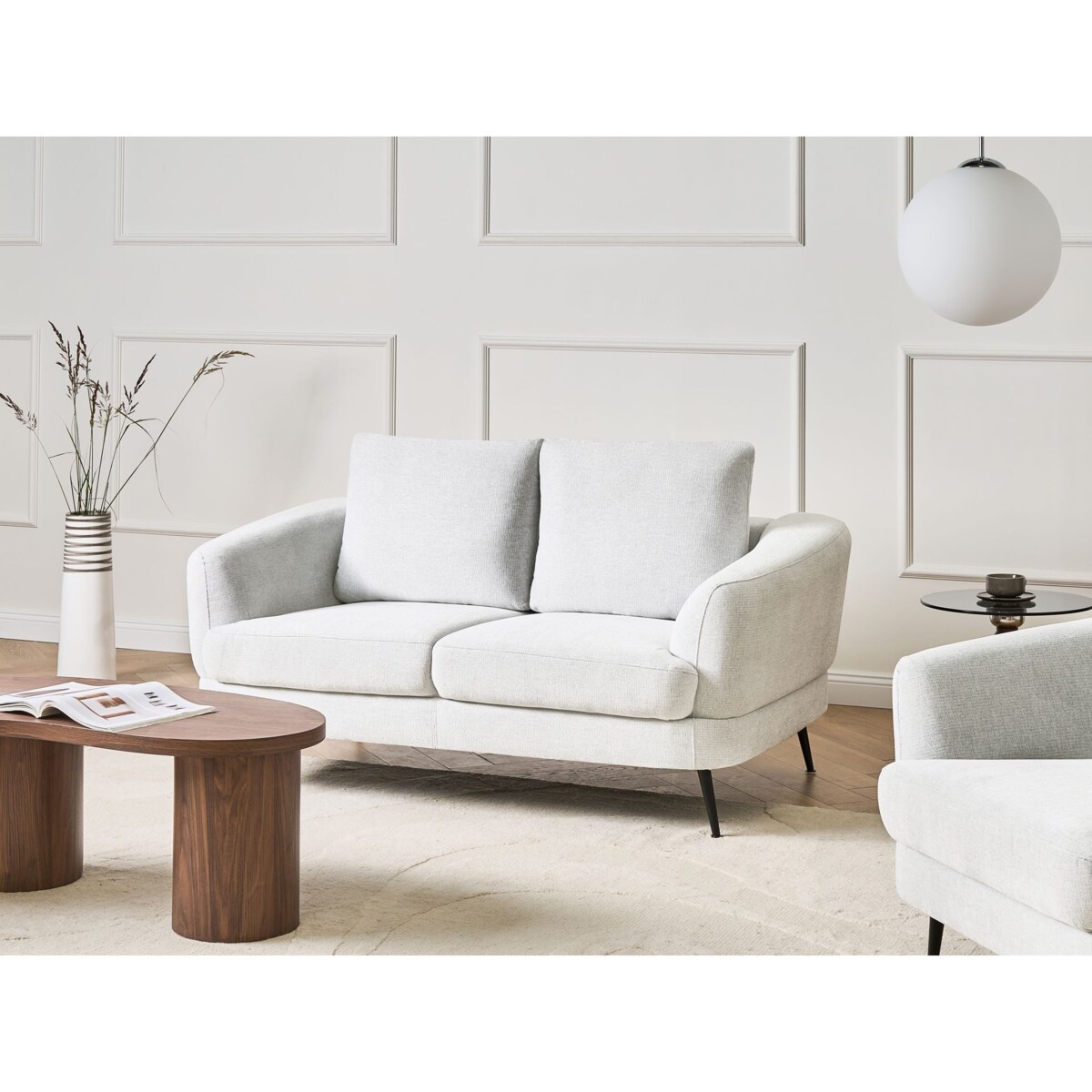 Sofa dla 2 osób KJAER Złamana biel