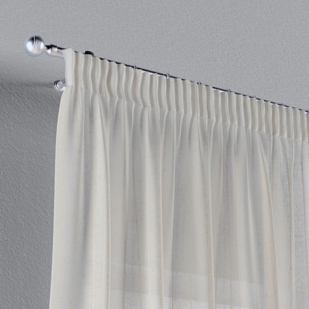 Zasłona na taśmie marszczącej 1 szt. 130x245 beżowy