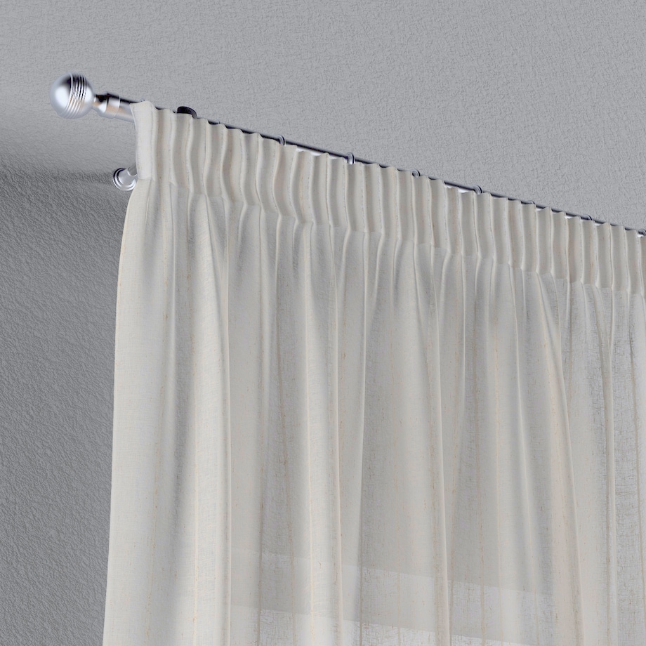 Zasłona na taśmie marszczącej 1 szt. 130x245 beżowy