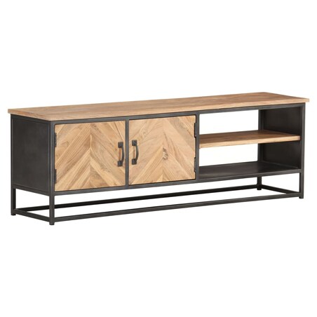vidaXL Szafka pod TV, 120x30x40 cm, lite drewno akacjowe