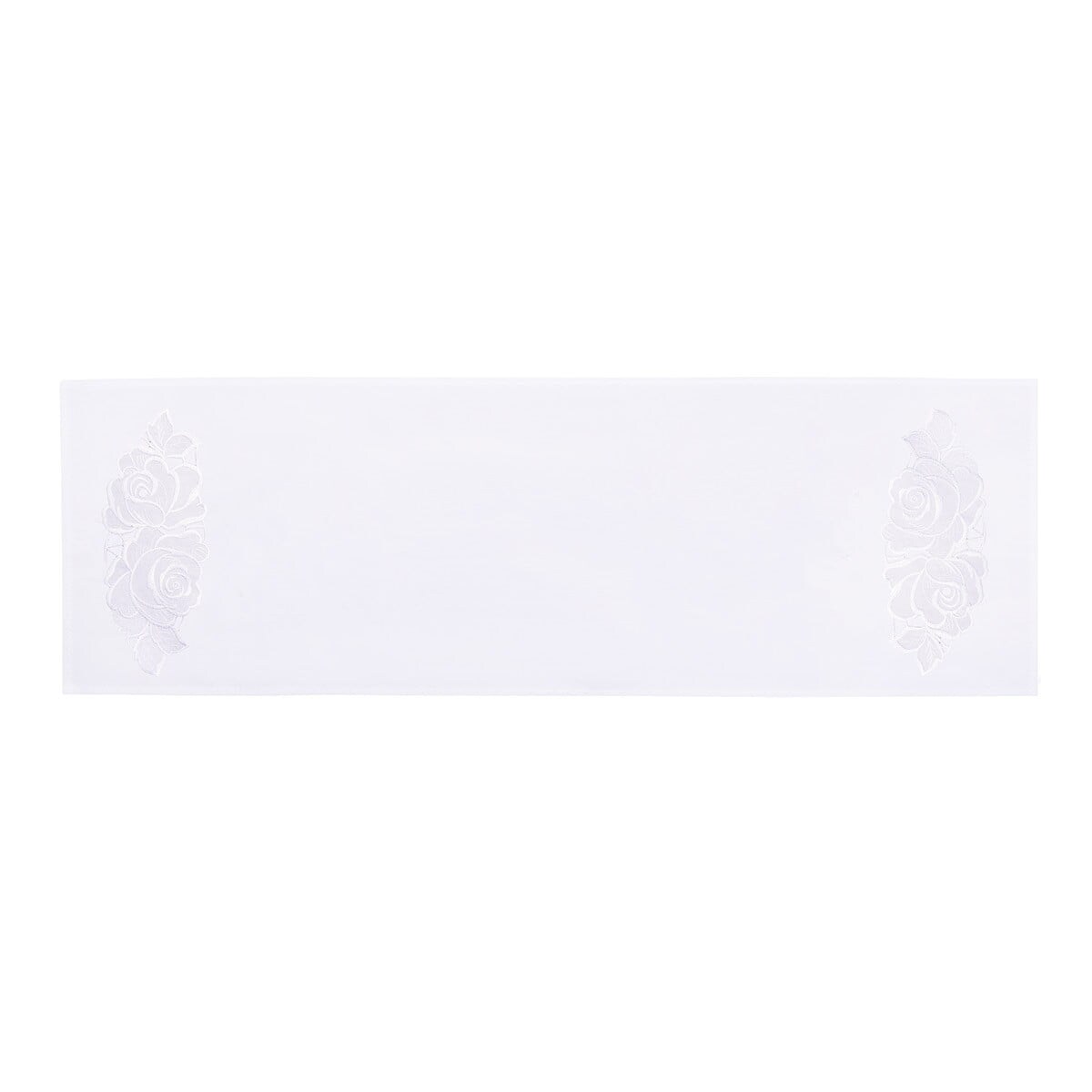 Konsimo ROSUM Bieżnik plamoodporny, biały