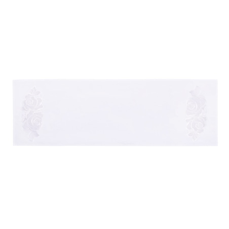 Konsimo ROSUM Bieżnik plamoodporny, biały