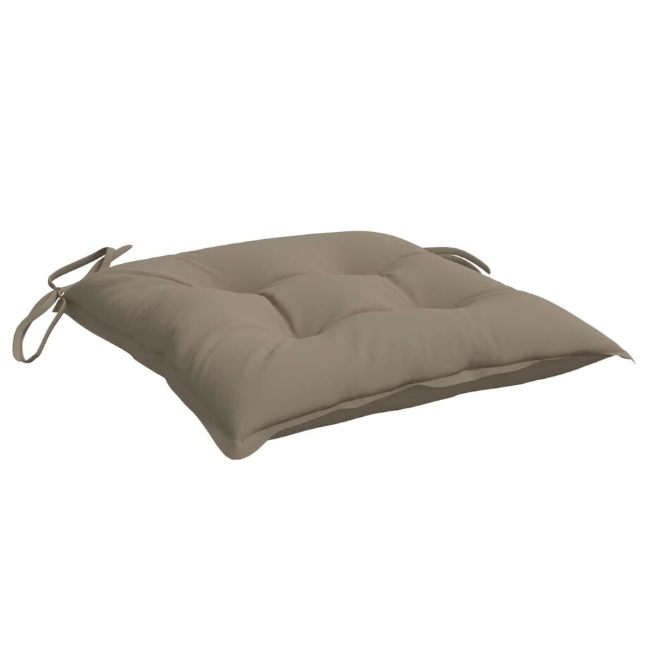vidaXL Poduszki na palety, 2 szt., taupe, 50x50x7 cm, tkanina Oxford