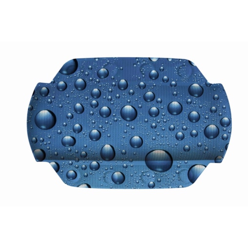 Kleine Wolke Bubble Poduszka do wanny niebieski 32x 22 cm