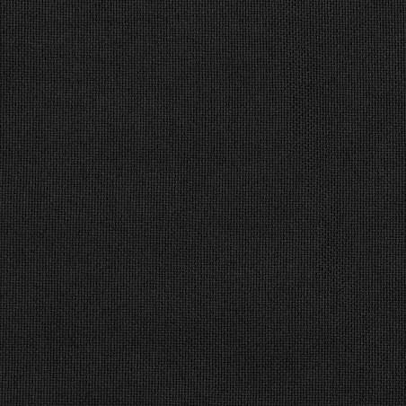 vidaXL Zasłony stylizowane na lniane, 2 szt., czarne, 140x175 cm