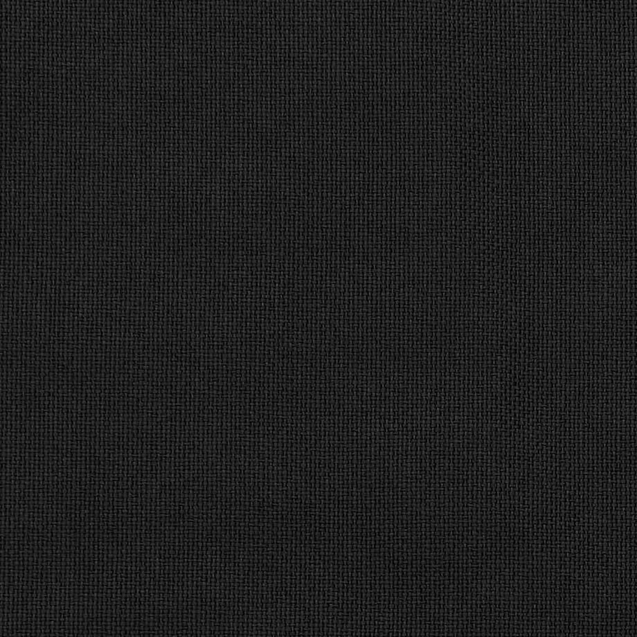 vidaXL Zasłony stylizowane na lniane, 2 szt., czarne, 140x175 cm