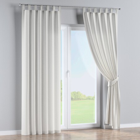 Zasłona na szelkach 1 szt. 130x260 ecru