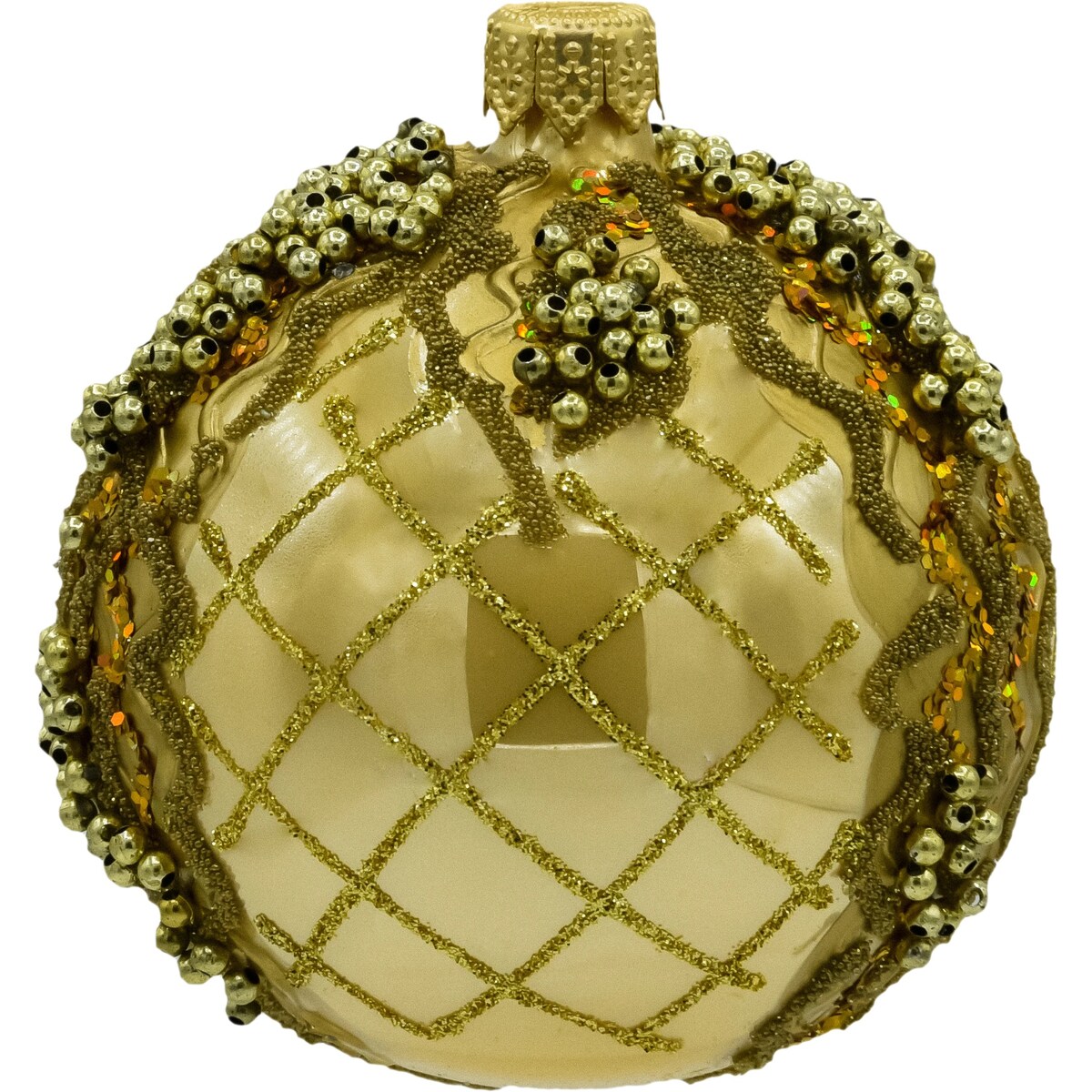 Bombki okrągłe złote: ekskluzywny zestaw