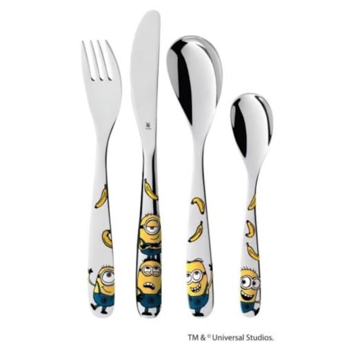 Zestaw sztućców dla dzieci Minionki, WMF
