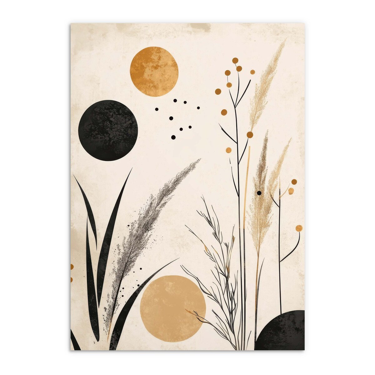 Plakat na ścianę Geometria Natura Obraz ścienny Nowoczesna Grafika Poster