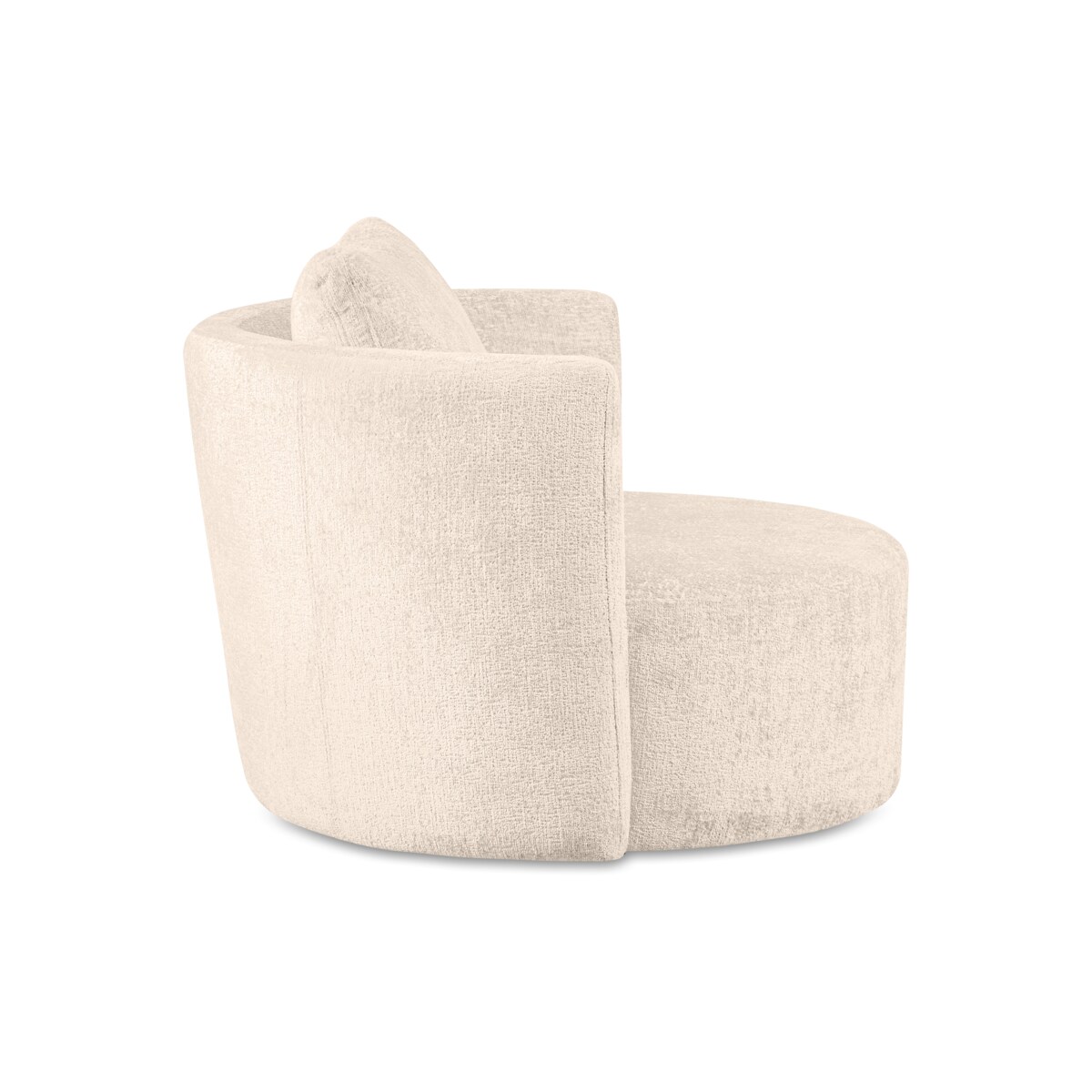 KONSIMO RAGGI Fotel obrotowy ecru