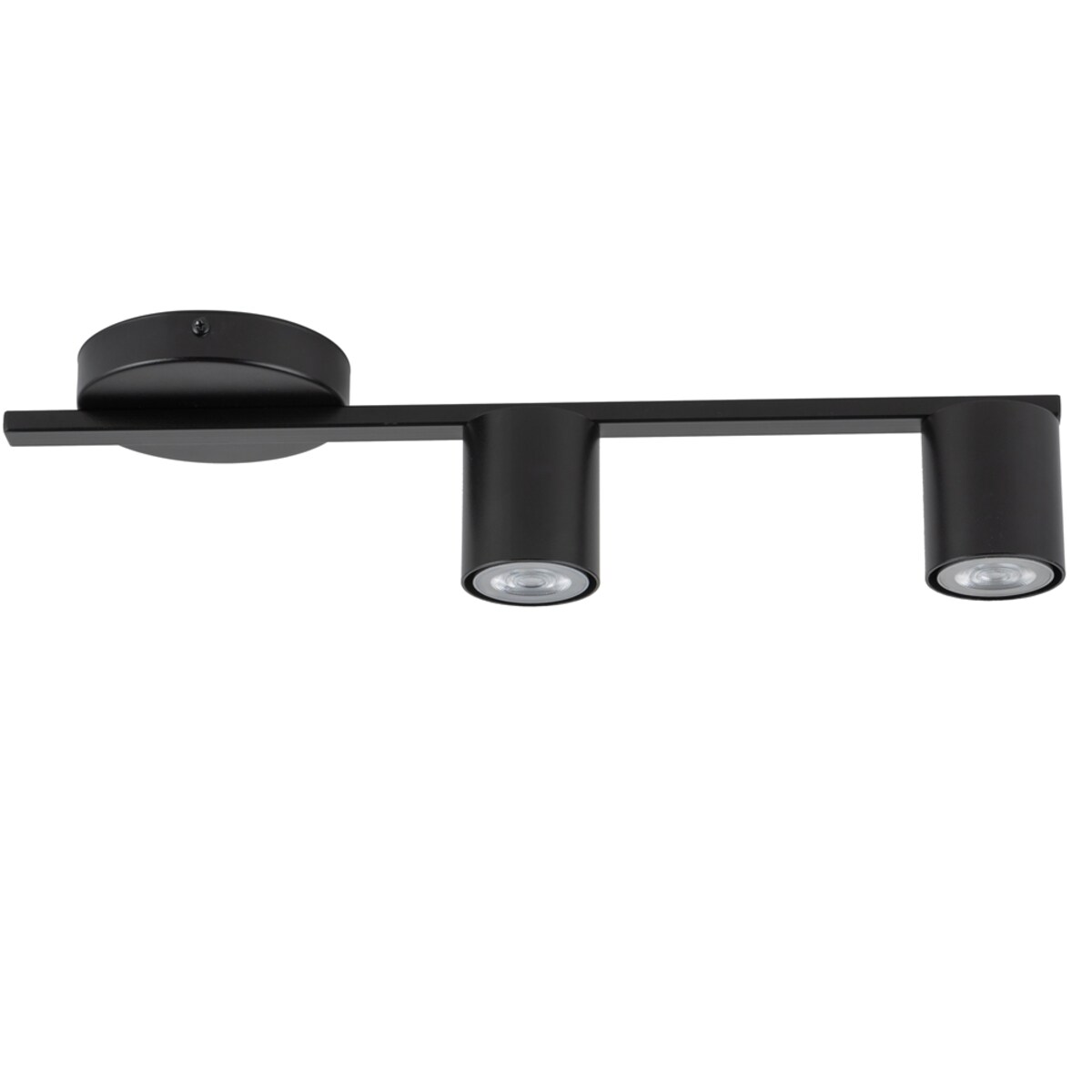 Natynkowa lampa sufitowa Sky tuby do gabinetu czarne