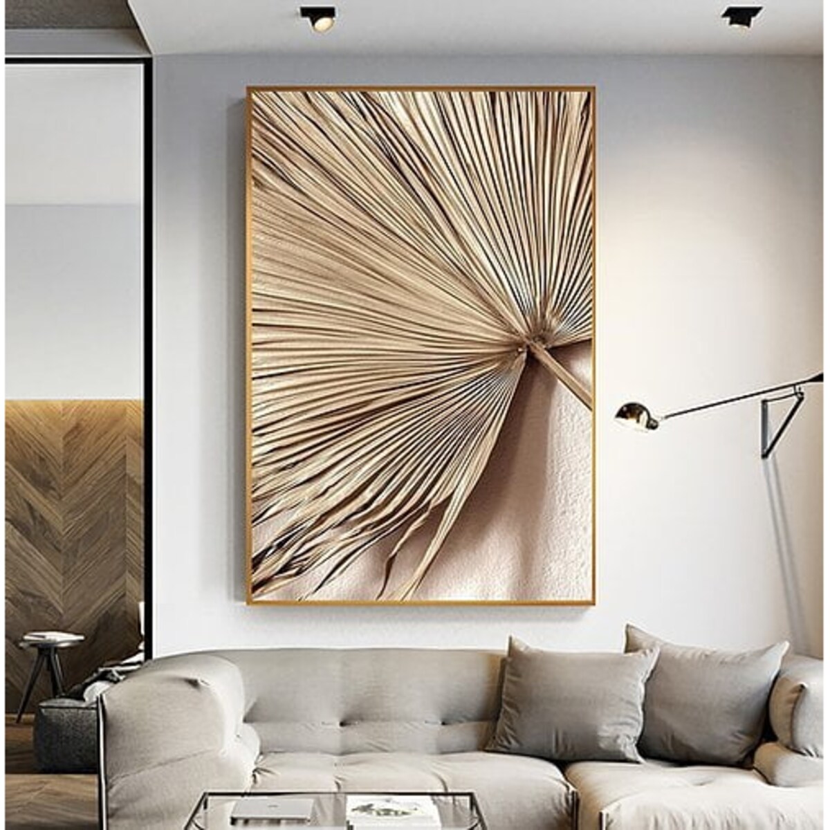 Poster Story, Plakat, Obraz - Złota Palma No4, wymiary 50 x 70 cm